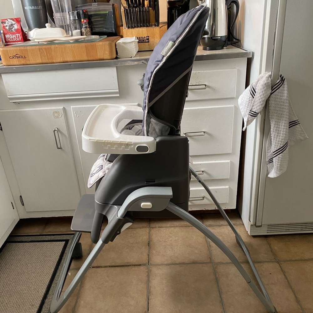 Ingenuity Trio 3-in-1 High Chair - Nash - High Chair, Toddler Chair, and Booster